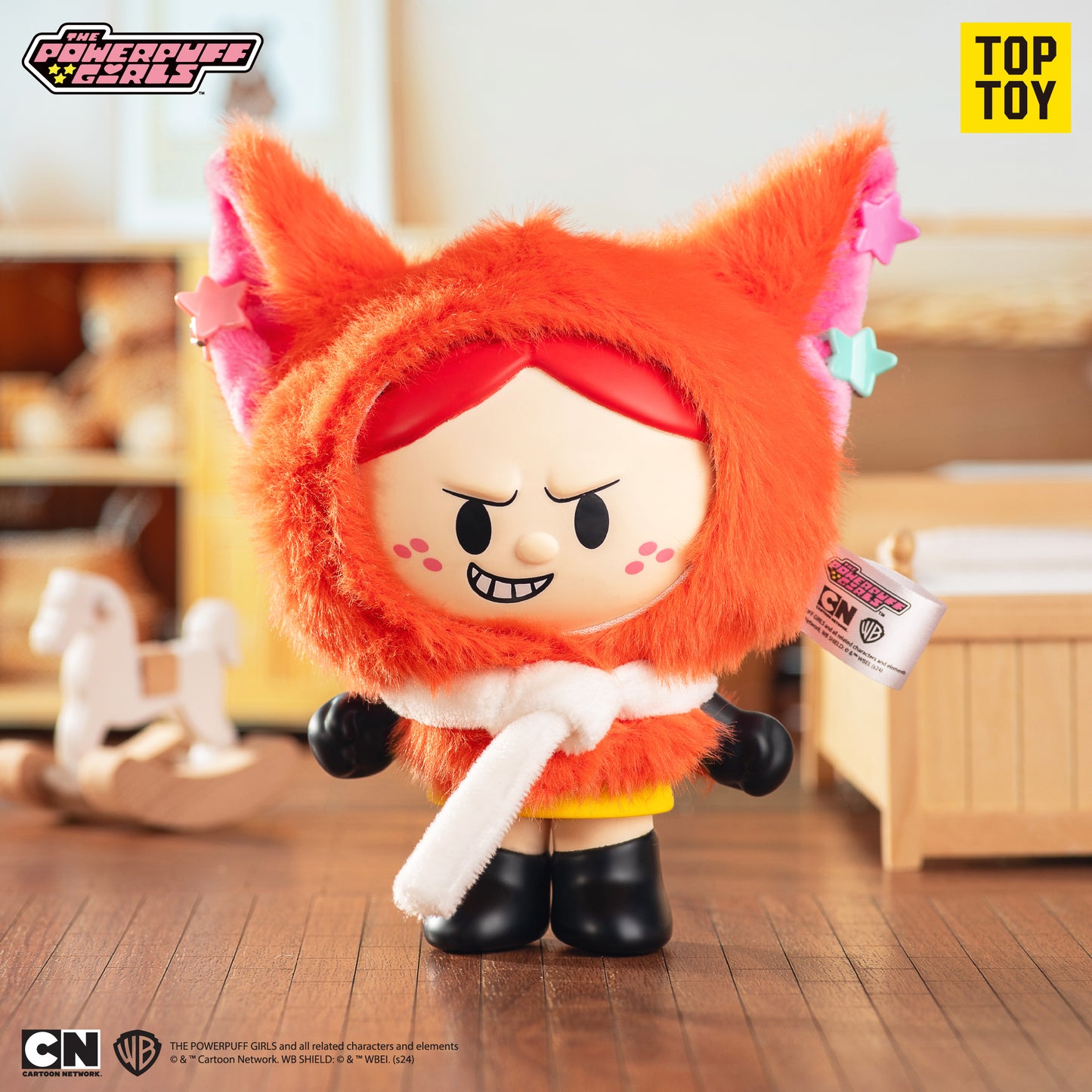 TOP TOY Powerpuff Girls Cloak Plush Figures Blind Box - OtakuPop