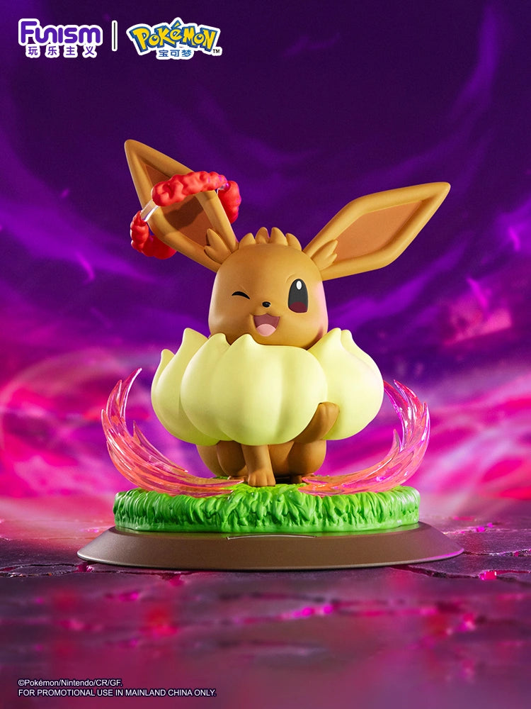 FUNISM Pokémon Shining Moments Series - Gigantamax Charizard & Gigantamax Eevee Collectible Figures - OtakuPop