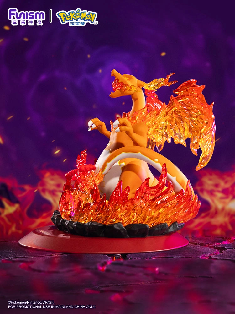 FUNISM Pokémon Shining Moments Series - Gigantamax Charizard & Gigantamax Eevee Collectible Figures - OtakuPop