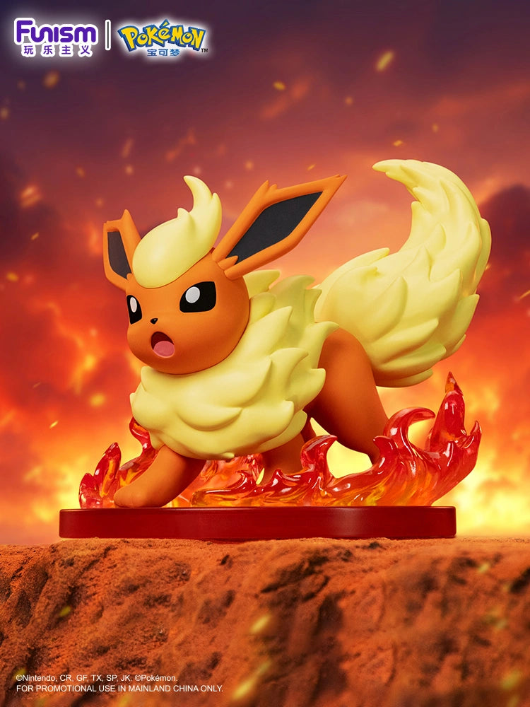 Pokémon Evolution Series Collectible Figures (Vaporeon, Flareon, Jolteon) - OtakuPop