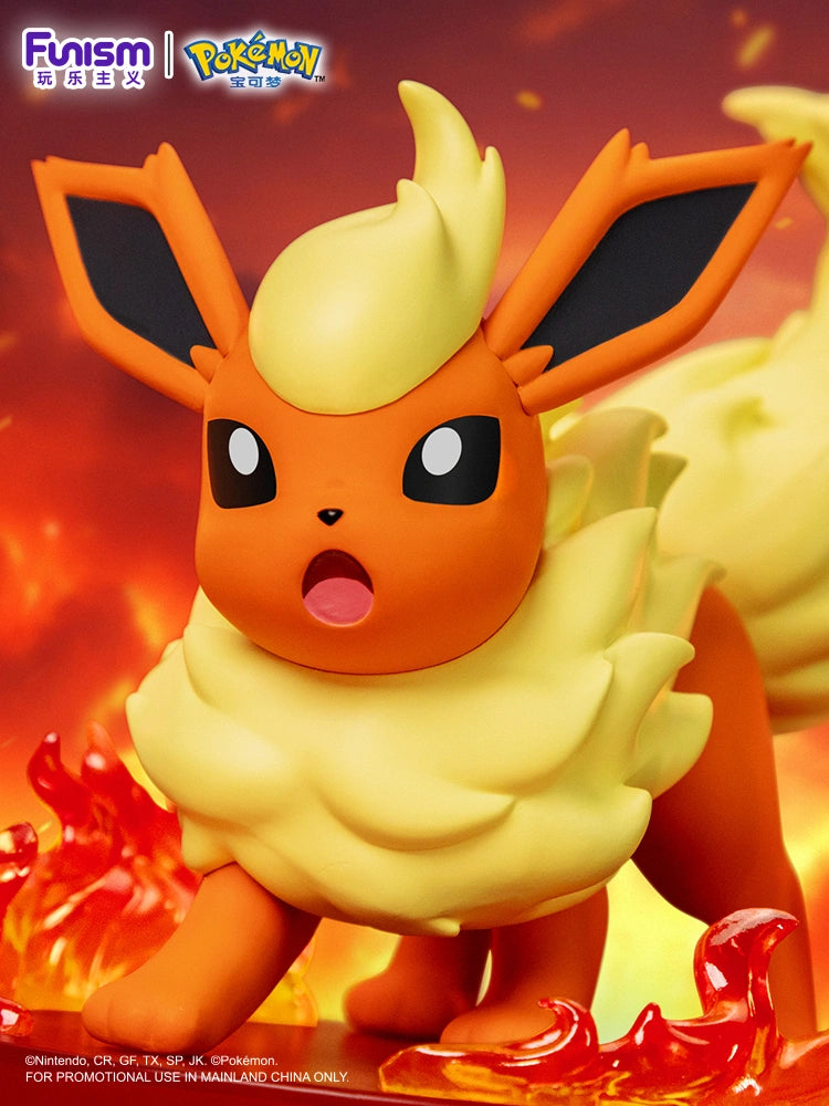 Pokémon Evolution Series Collectible Figures (Vaporeon, Flareon, Jolteon) - OtakuPop