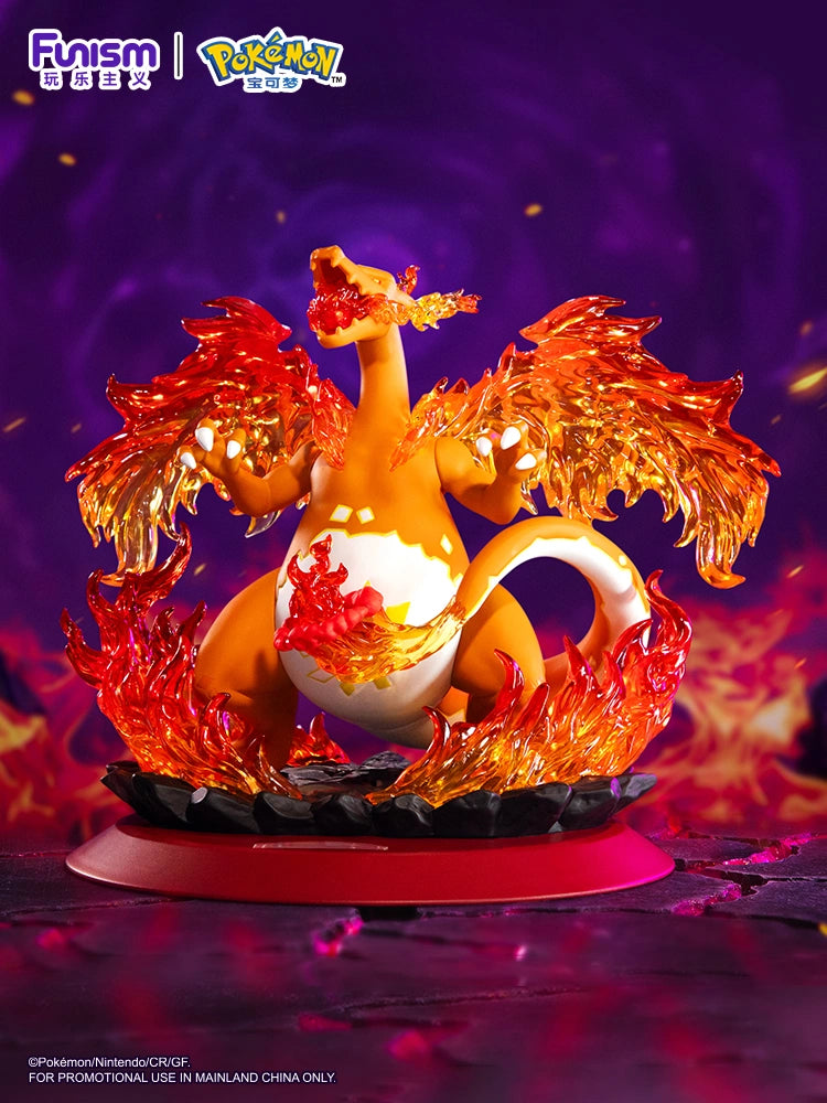 FUNISM Pokémon Shining Moments Series - Gigantamax Charizard & Gigantamax Eevee Collectible Figures - OtakuPop