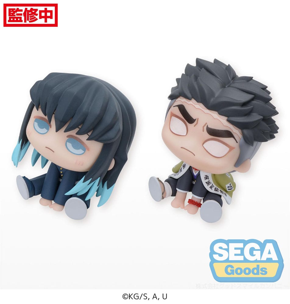 SEGA Demon Slayer: Kimetsu no Yaiba Chubby Collection PVC Statue Muichiro Tokito & Gyomei - OtakuPop