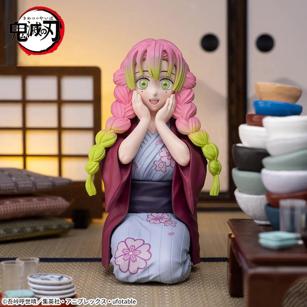 SEGA Demon Slayer: Kimetsu no Yaiba - Chokonose Premium Figure - Mitsuri Kanroji - Swordsmith Village Arc - OtakuPop