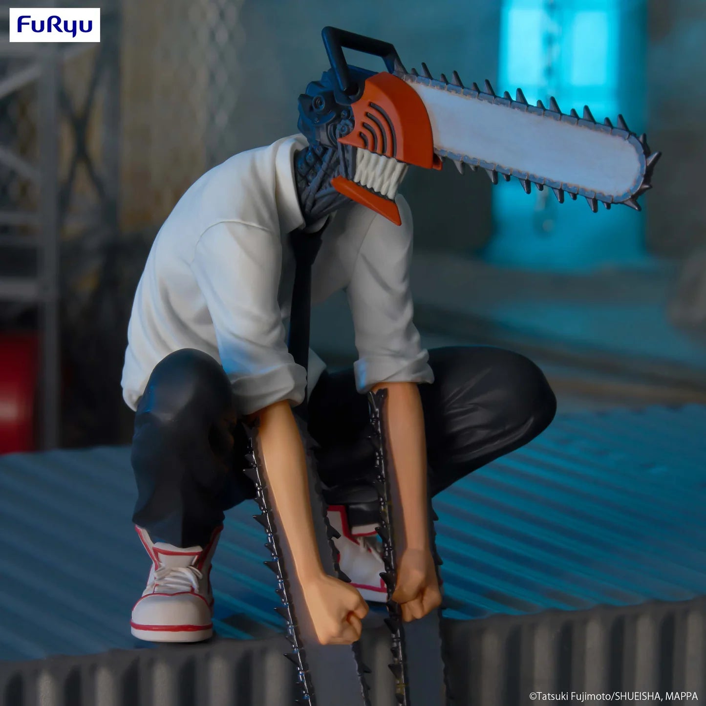 FuRyu Noodle Stopper Cranenking Figure - Chainsaw Man "Chainsaw Man" - OtakuPop