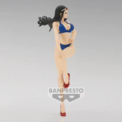 BANPRESTO ONE PIECE - GRANDLINE GIRLS ON VACATION - NICO ROBIN - A：Blue ver. - OtakuPop