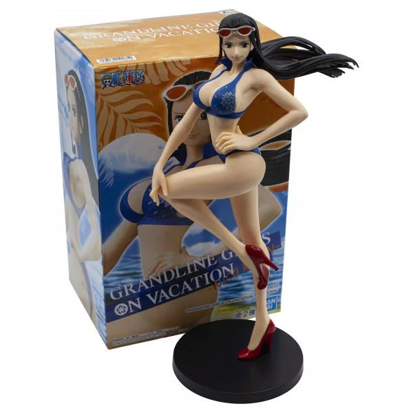 BANPRESTO ONE PIECE - GRANDLINE GIRLS ON VACATION - NICO ROBIN - A：Blue ver. - OtakuPop