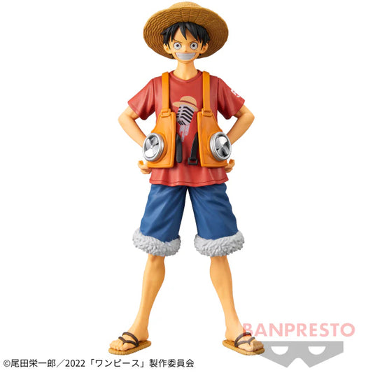 BANPRESTO ONE PIECE FILM RED - DXF - THE GRANDLINE MEN - vol.1 - Monkey D Luffy - OtakuPop