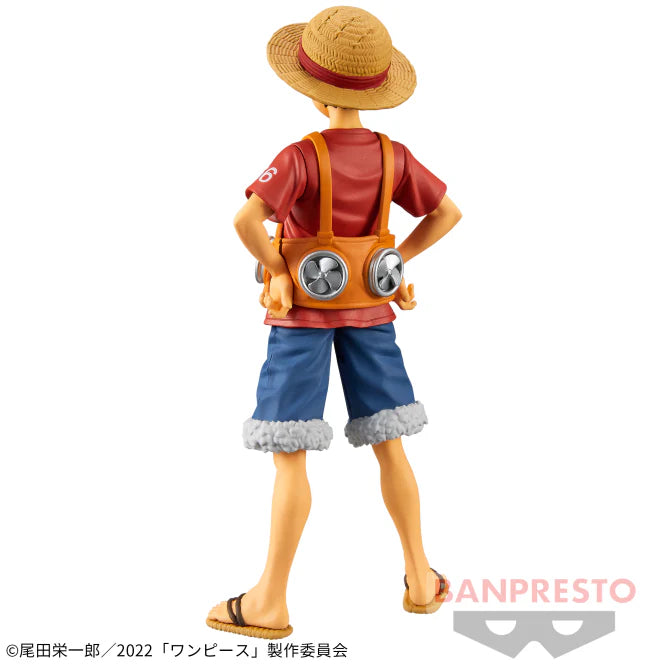 BANPRESTO ONE PIECE FILM RED - DXF - THE GRANDLINE MEN - vol.1 - Monkey D Luffy - OtakuPop