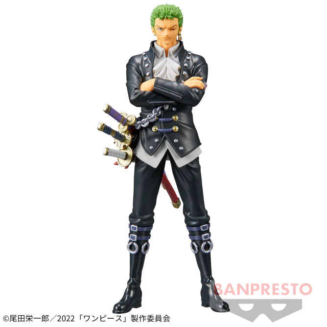 Banpresto ONE PIECE FILM RED - DXF - THE GRANDLINE MEN - vol.3 - Roronoa Zoro - OtakuPop