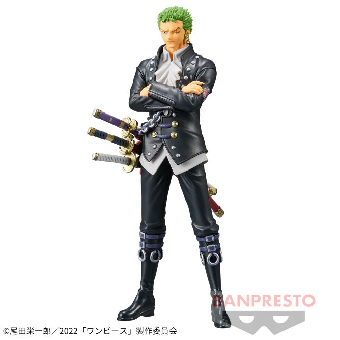 Banpresto ONE PIECE FILM RED - DXF - THE GRANDLINE MEN - vol.3 - Roronoa Zoro - OtakuPop