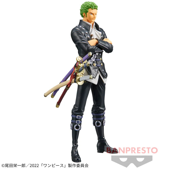 Banpresto ONE PIECE FILM RED - DXF - THE GRANDLINE MEN - vol.3 - Roronoa Zoro - OtakuPop