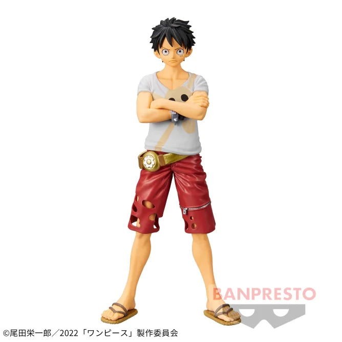 BANPRESTO ONE PIECE FILM RED - DXF - THE GRANDLINE MEN - vol.6 - Monkey D Luffy - OtakuPop