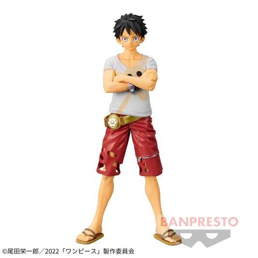 BANPRESTO ONE PIECE FILM RED - DXF - THE GRANDLINE MEN - vol.6 - Monkey D Luffy - OtakuPop