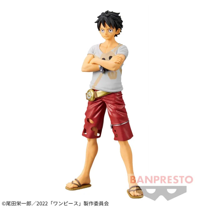 BANPRESTO ONE PIECE FILM RED - DXF - THE GRANDLINE MEN - vol.6 - Monkey D Luffy - OtakuPop