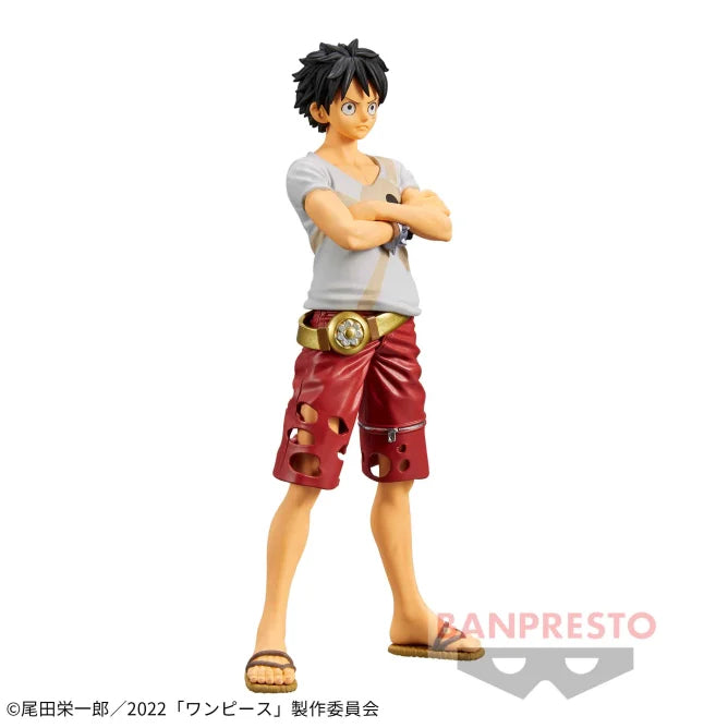 BANPRESTO ONE PIECE FILM RED - DXF - THE GRANDLINE MEN - vol.6 - Monkey D Luffy - OtakuPop