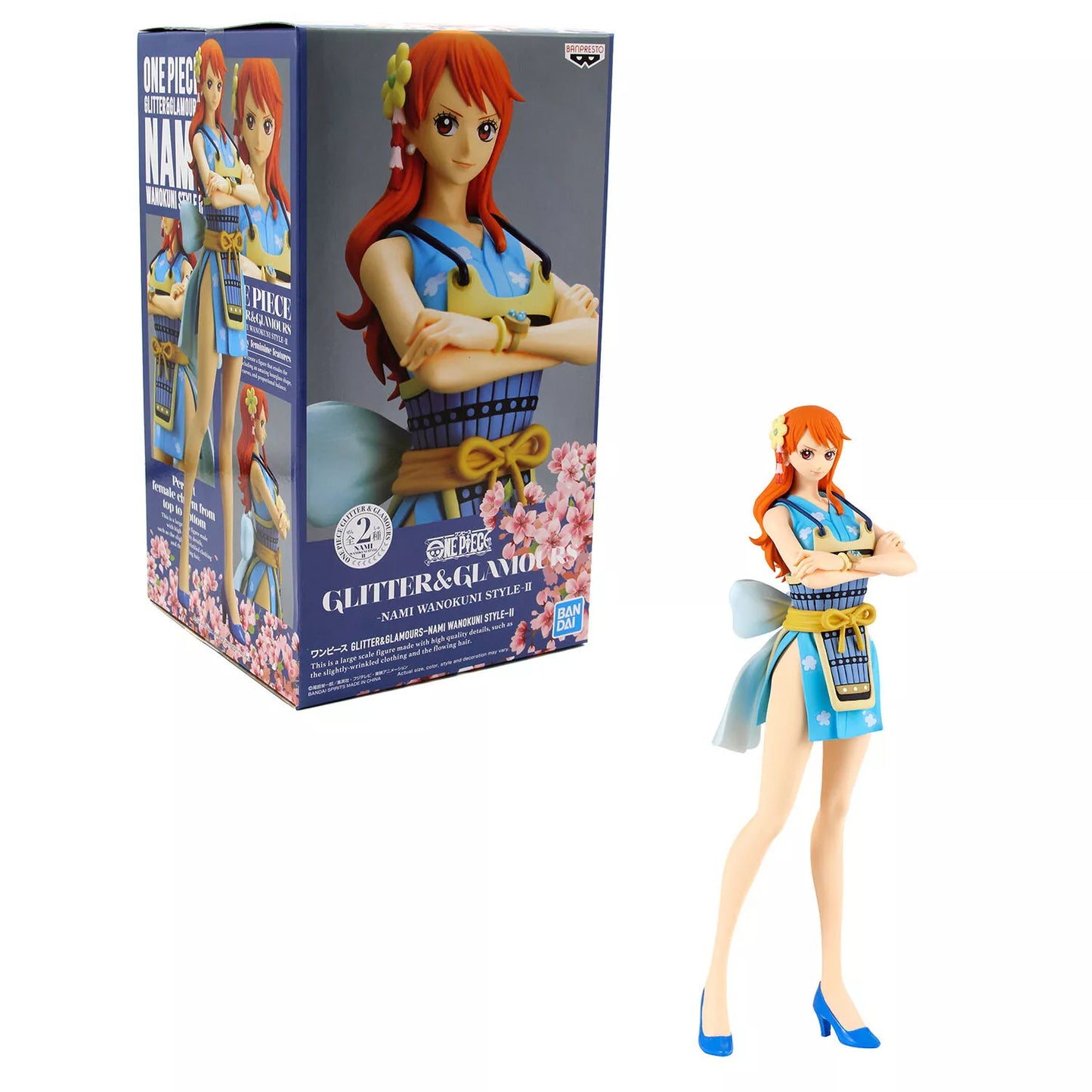 BANPRESTO ONE PIECE - GLITTER & GLAMOURS - NAMI - WANOKUNI STYLE-Ⅱ B - OtakuPop