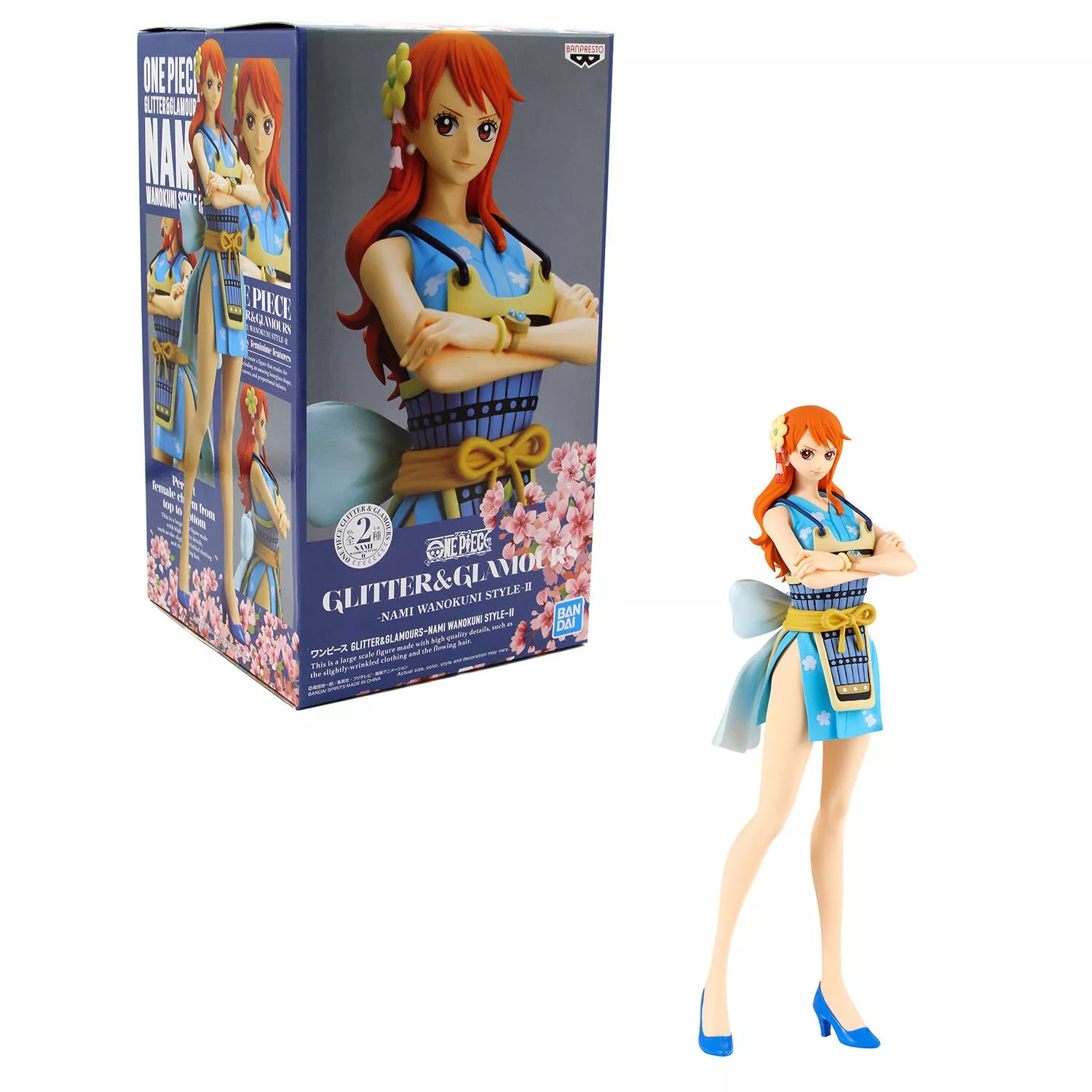 BANPRESTO ONE PIECE - GLITTER & GLAMOURS - NAMI - WANOKUNI STYLE-Ⅱ B - OtakuPop