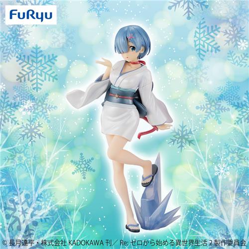 FuRyu Re: Zero Rem Snow Girl Figure - Fairy Tale Series - OtakuPop