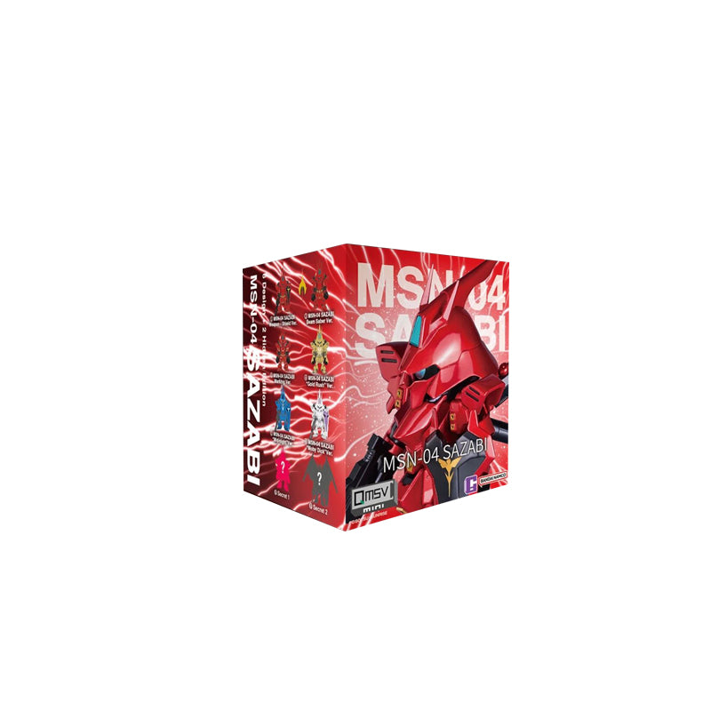 BANDAI QMSV Mini MSN-04 Sazabi Blind Box Series - OtakuPop