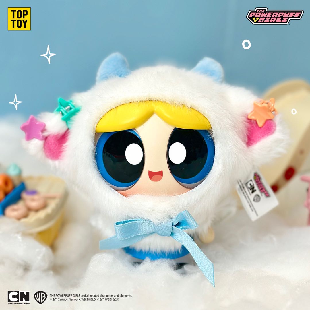 TOP TOY Powerpuff Girls Cloak Plush Figures Blind Box - OtakuPop