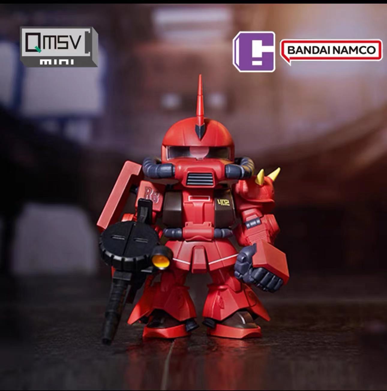 Bandai QMSV-Mini MS-06 Zaku II Variation #2 Series Blind Box (6+2 Designs) - OtakuPop