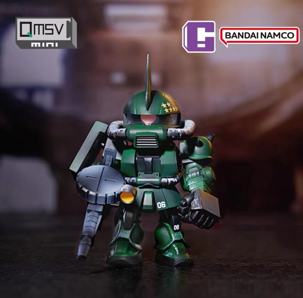 Bandai QMSV-Mini MS-06 Zaku II Variation #2 Series Blind Box (6+2 Designs) - OtakuPop