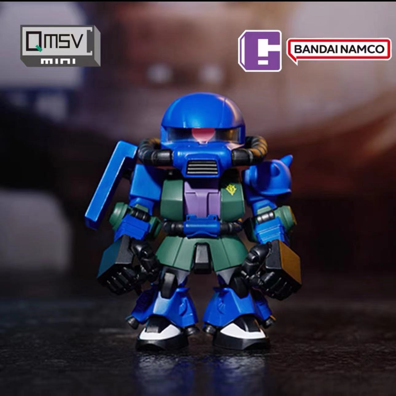 Bandai QMSV-Mini MS-06 Zaku II Variation #2 Series Blind Box (6+2 Designs) - OtakuPop