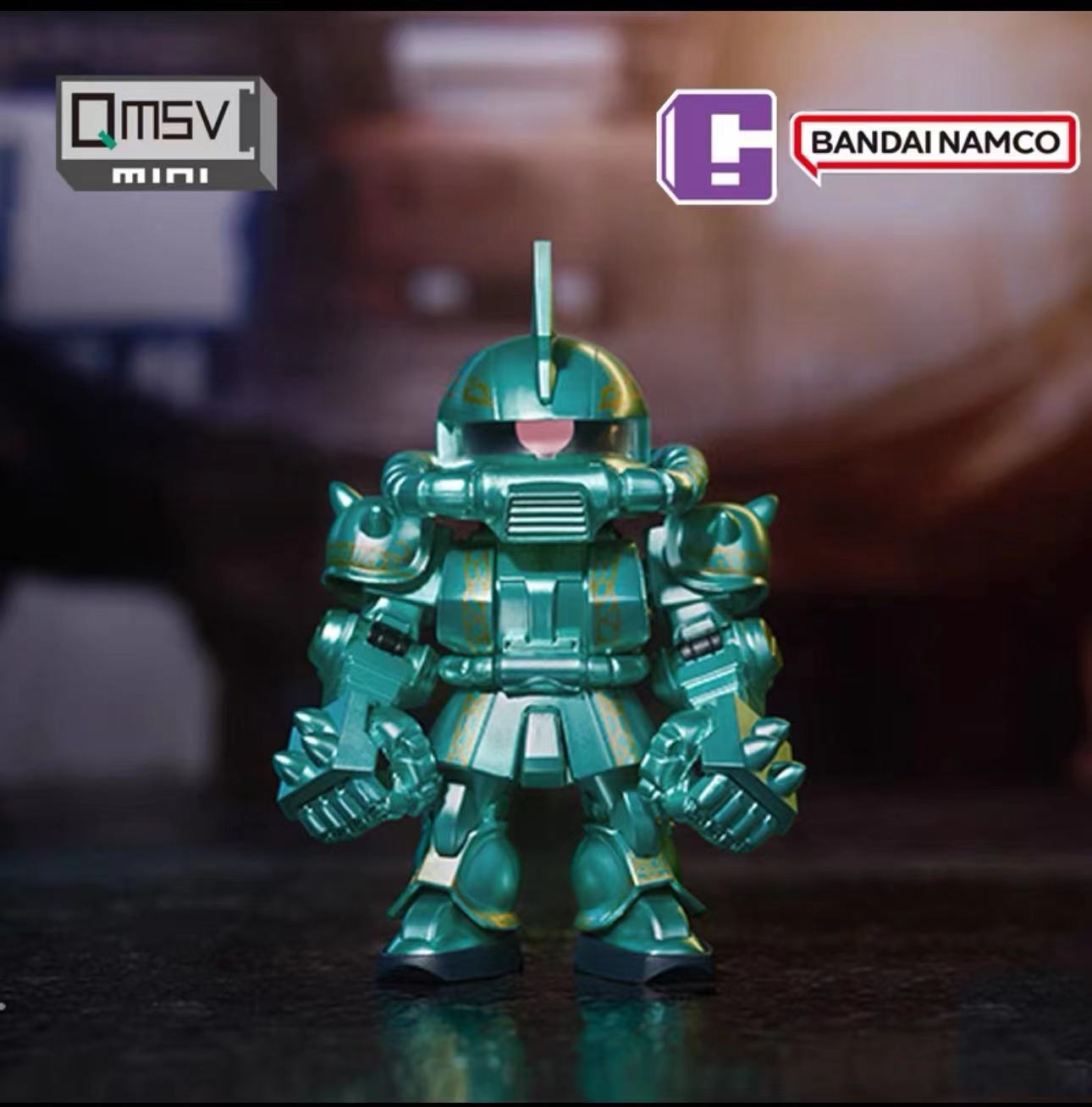 Bandai QMSV-Mini MS-06 Zaku II Variation #2 Series Blind Box (6+2 Designs) - OtakuPop