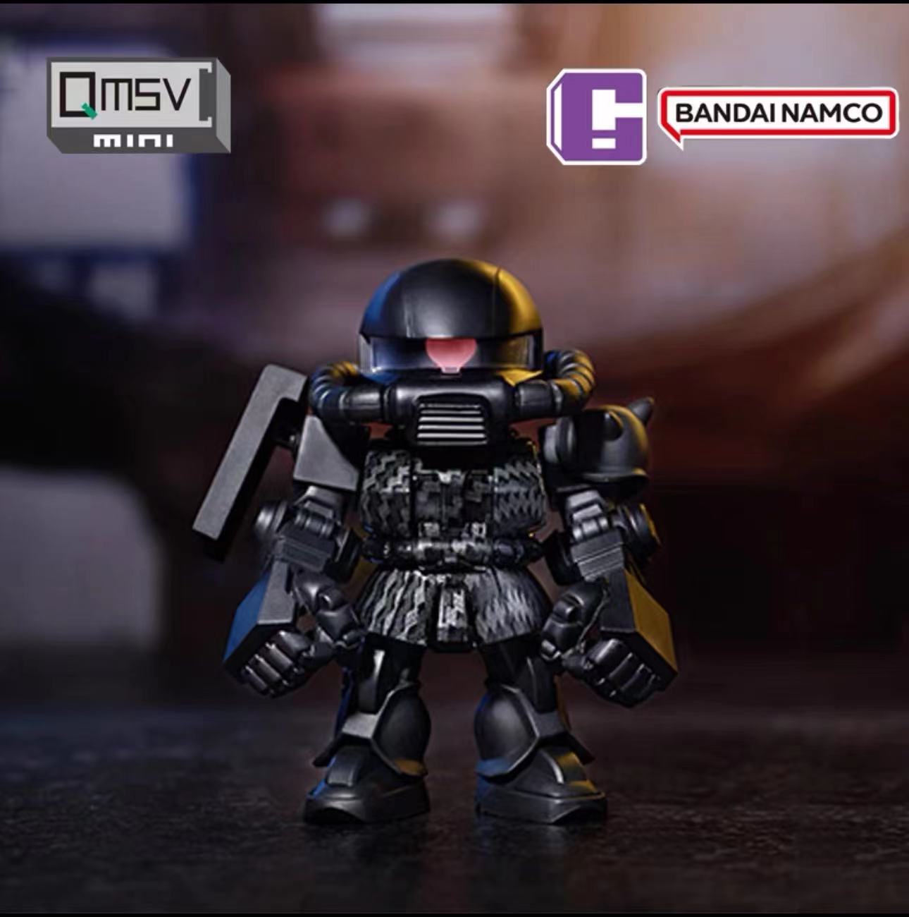 Bandai QMSV-Mini MS-06 Zaku II Variation #2 Series Blind Box (6+2 Designs) - OtakuPop