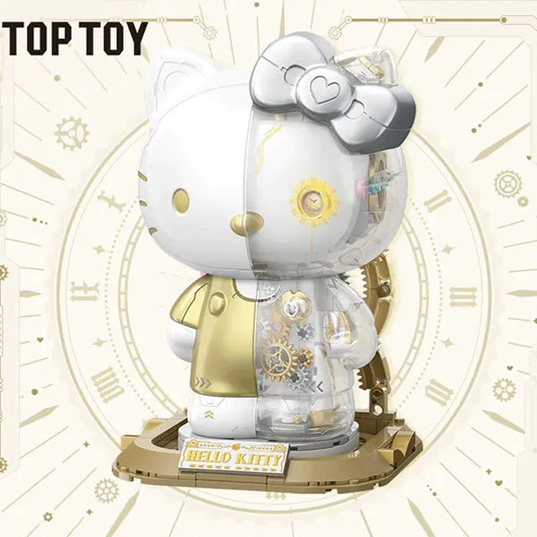 TOPTOY TC2045 Hello Kitty White Golden Big Figure Creator Expert - OtakuPop