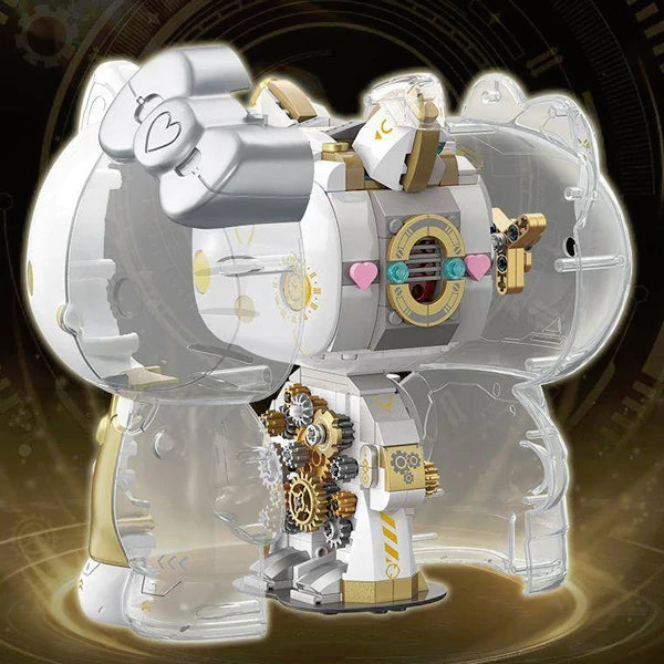 TOPTOY TC2045 Hello Kitty White Golden Big Figure Creator Expert - OtakuPop