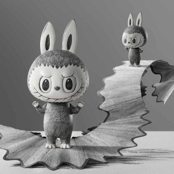 MEGA LABUBU 400% Sketch – Limited Edition by POP MART - OtakuPop