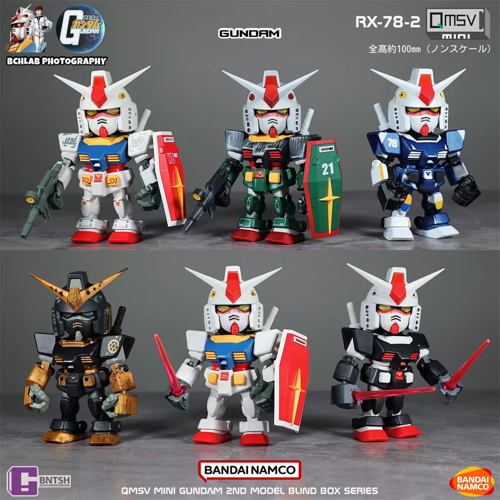 Bandai Namco QMSV Mini RX-78 Gundam 2nd Model BLIND BOX FIGURES - OtakuPop