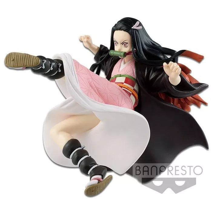 Banpresto Vibration Stars Cranenking Figure - Nezuko Kamado "Demon Slayer: Kimetsu No Yaiba" - OtakuPop