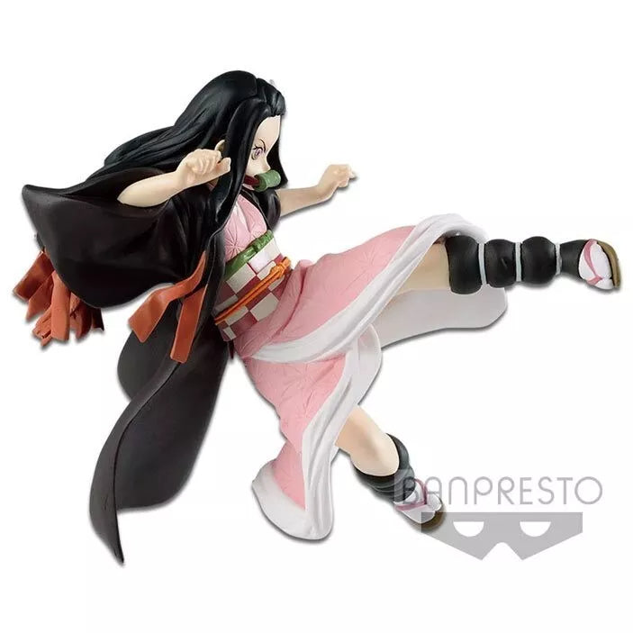 Banpresto Vibration Stars Cranenking Figure - Nezuko Kamado "Demon Slayer: Kimetsu No Yaiba" - OtakuPop