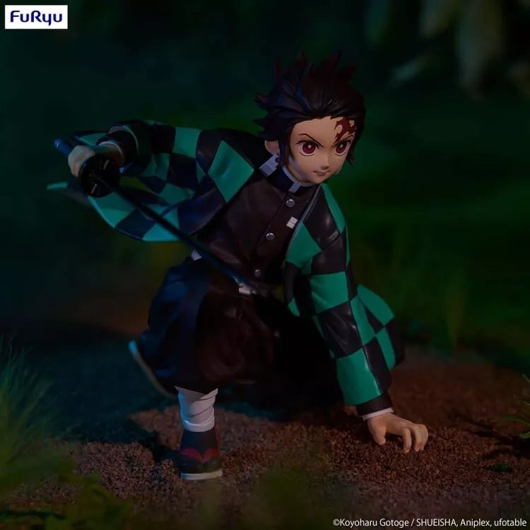 FuRyu Kimetsu no Yaiba - Noodle Stopper Figure - Tanjiro Kamado - OtakuPop